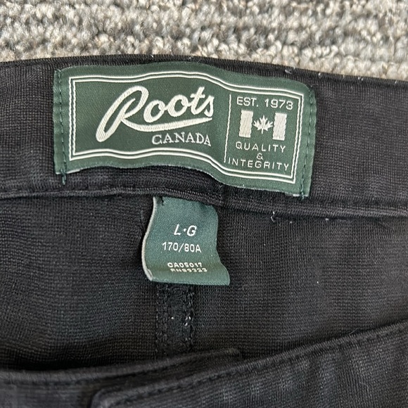 Roots black pants - Picture 2 of 3